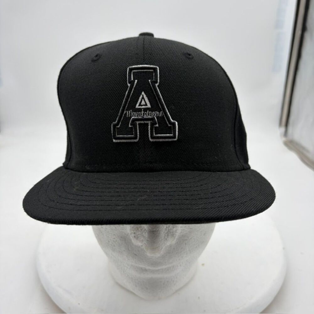 New Era 59FIFTY Appalachian State Mountaineers fitted 7 3/8 hat A Logo Black